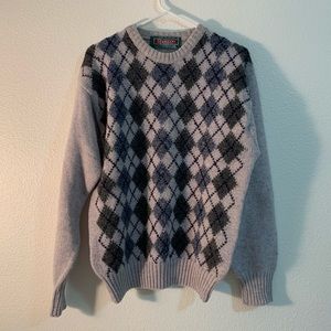Vintage Wool Sweater Made in Ireland